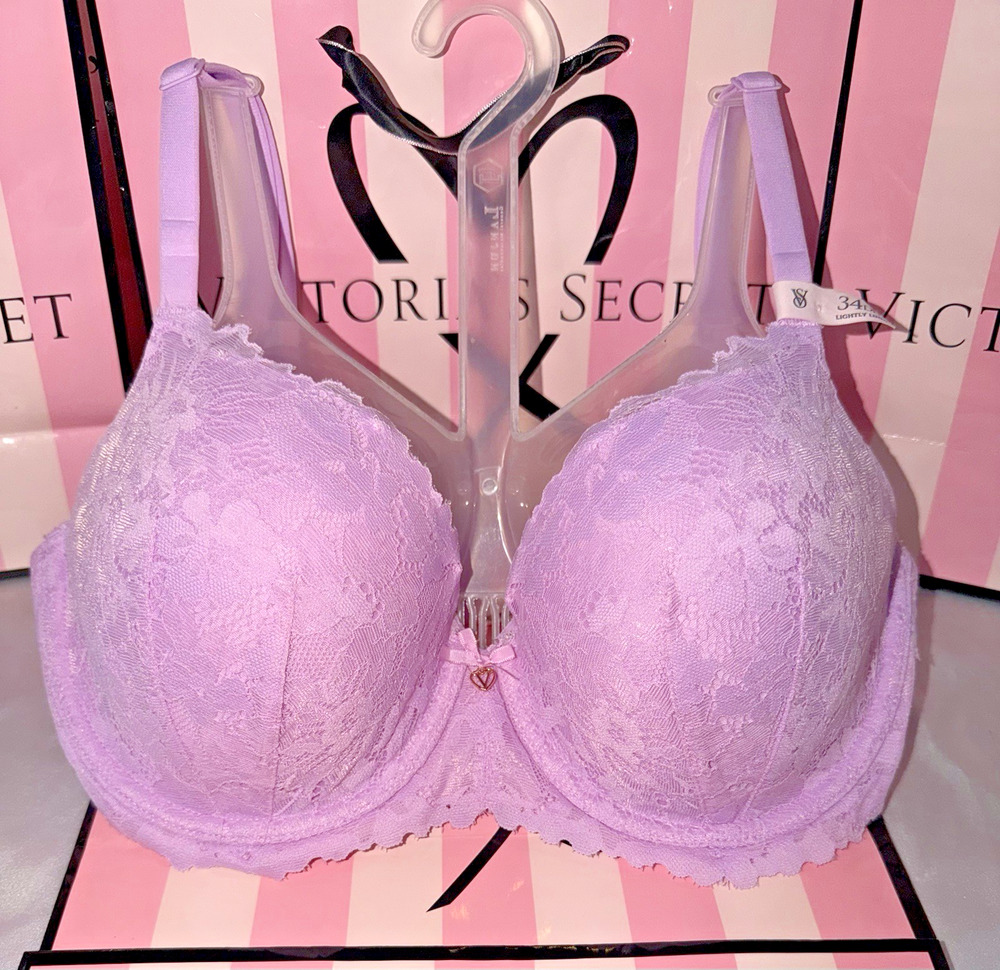 Victorias Secret Bra Body By Victoria Demi Lilac 34DD